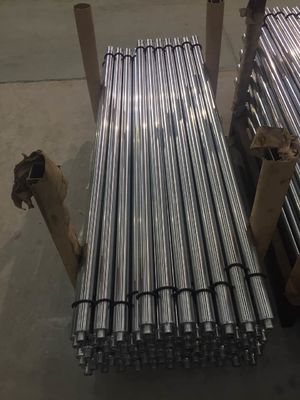 شراء 1000mm - 8000mm عصا معدنية مجوفة ، مطلية صلبة مزيتة بالكروم online manufacture